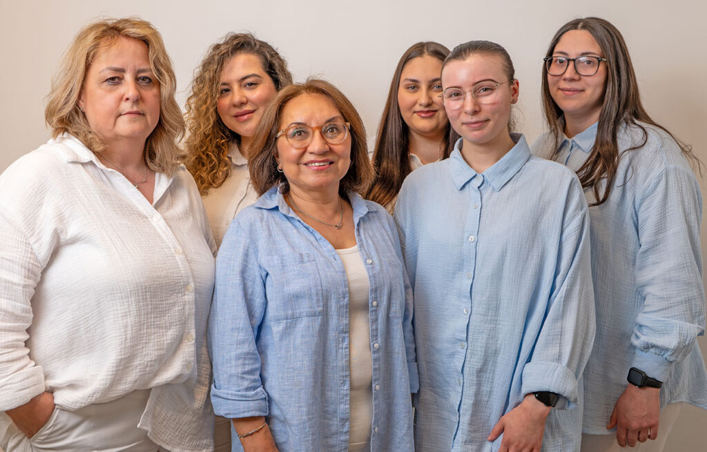Das Team der Frauenarztpraxis Meryem Özdogan in Hagen